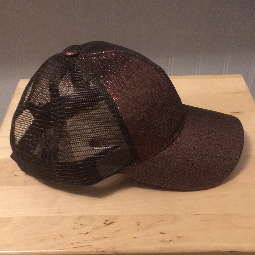 🛍️🎉🎇🔥NWT Bronze Glitter Hat🔥🎊 - Picture 3 of 4